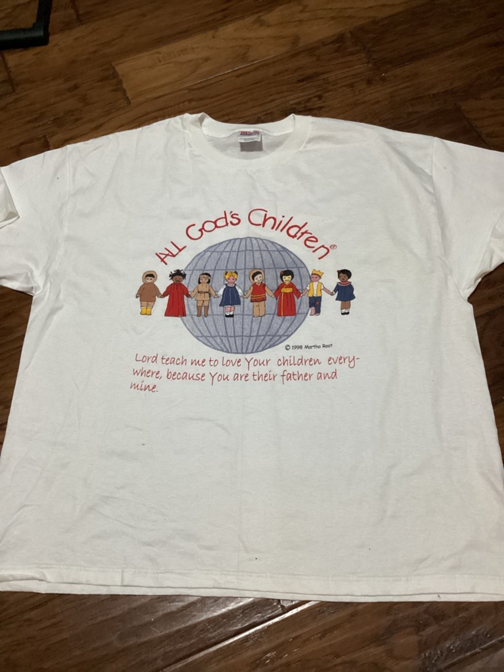 All God's Children White T-Shirt